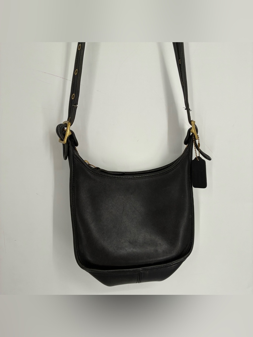 COACH Vintage Janice Ricardi-Desantos Legacy Crossbody Bag Purse 9950 Black - Picture 4 of 15